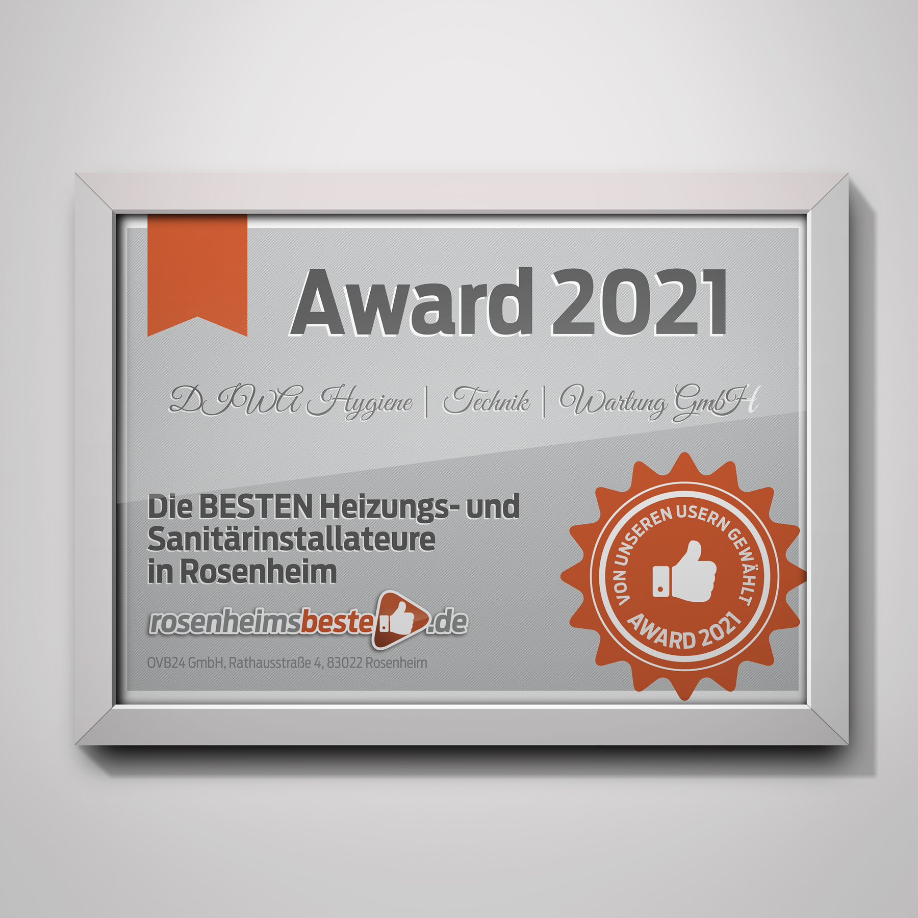 Rosenheims Beste Award 2021